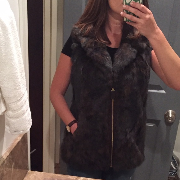 Real Rabbit Fur Vest - Picture 4 of 4